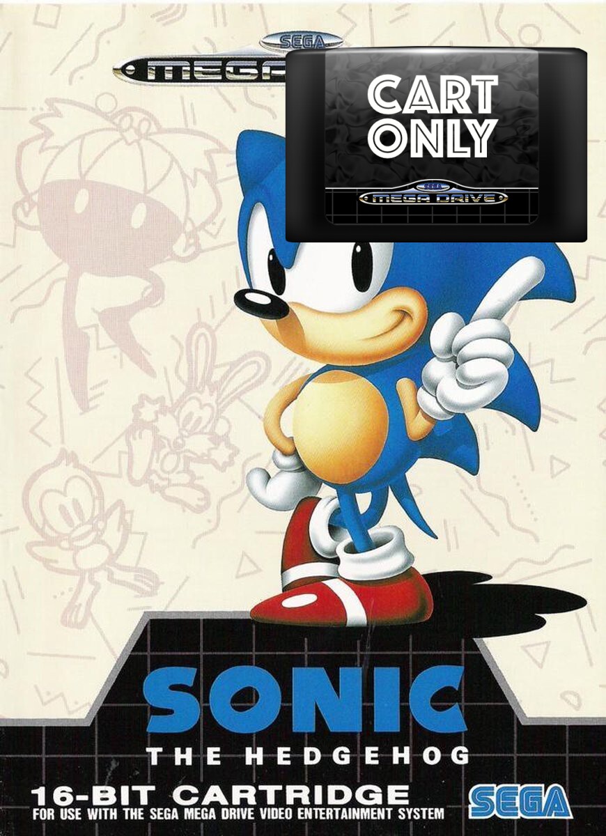 Sonic the Hedgehog - Cart Only Kopen | Sega Mega Drive Games