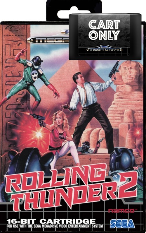 Rolling Thunder 2 - Cart Only Kopen | Sega Mega Drive Games