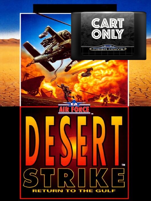Desert Strike: Return to the Gulf - Cart Only Kopen | Sega Mega Drive Games